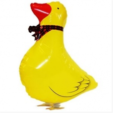 Walking Pet Balloon Yellow Ducky Duck